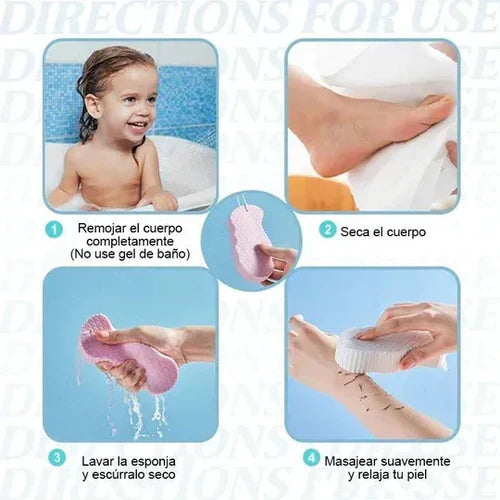 GRIME BUSTER (3 esponjas ULTRA EXFOLIANTE)