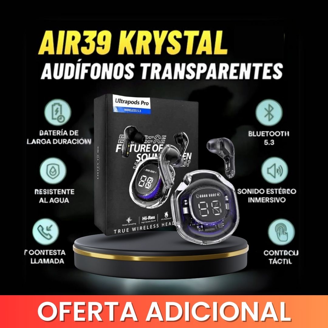 AUDIFONOS AIR39 KRISTAL